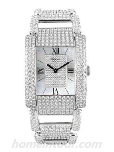 萧邦417067-1001女表经典女装系列-银色表带/表径—mm