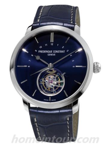 康斯登FC-980N4S6男表Manufacture系列-深蓝色表带/表径43mm