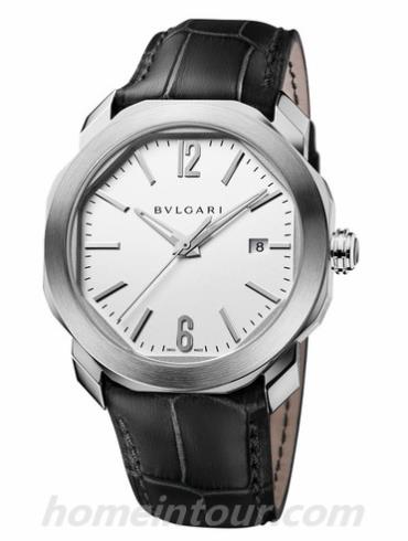 宝格丽102779男表OCTO系列-黑色表带/表径41mm