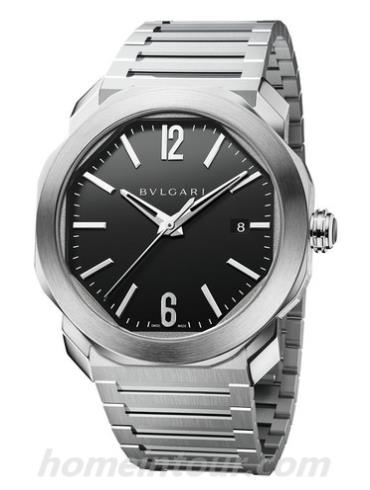 宝格丽102704男表OCTO系列-银色表带/表径41mm