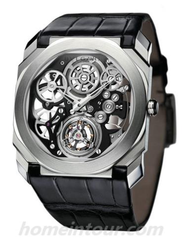 宝格丽102719男表OCTO系列-黑色表带/表径40mm