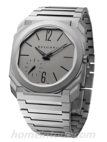 宝格丽102713男表OCTO系列-银色表带/表径40mm