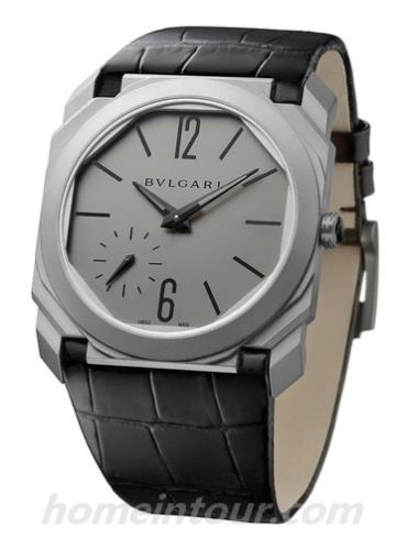 宝格丽102711男表OCTO系列-黑色表带/表径40mm