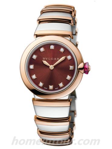 宝格丽102691女表LVCEA系列-间金色表带/表径28mm