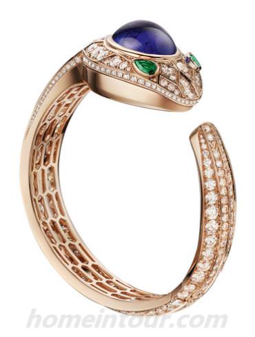 宝格丽102614女表SERPENTI系列-玫瑰金色表带/表径&#8211;