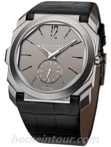 宝格丽102559男表OCTO系列-黑色表带/表径40mm