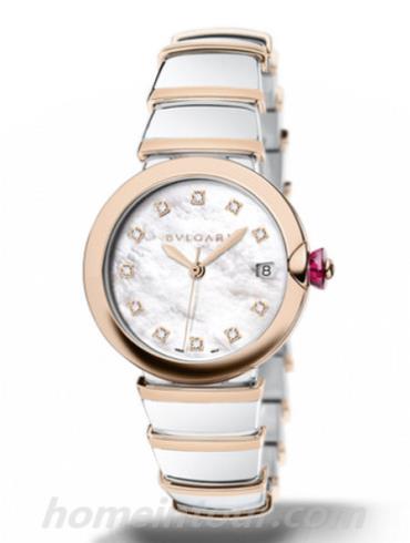 宝格丽LU36WSPGSPGD_11女表LVCEA系列-间金色表带/表径36mm