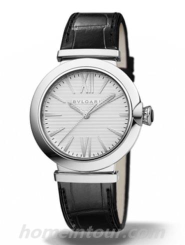 宝格丽LU40C6SLD女表LVCEA系列-黑色表带/表径40mm