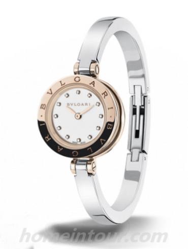 宝格丽BZ23WSGS_12.M女表B.ZERO1系列-银色表带/表径23mm