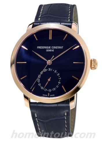 康斯登FC-710N4S4男表Manufacture系列-深蓝色表带/表径42mm