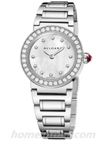 宝格丽BBL26WSDS_12女表BVLGARI系列-银色表带/表径26mm