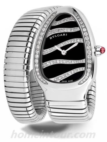 宝格丽SP35BDSDS.1T女表SERPENTI系列-银色表带/表径35mm