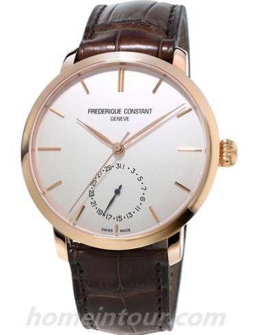 康斯登FC-710V4S4男表Manufacture系列-黑色表带/表径42mm