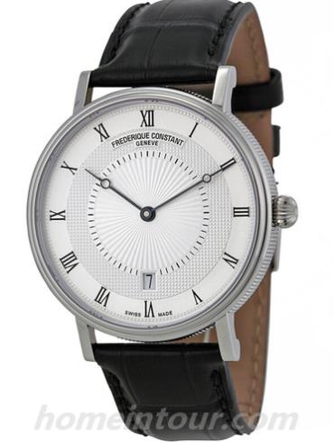 康斯登FC-306MC4S36男表超薄迷你女装系列-黑色表带/表径39mm