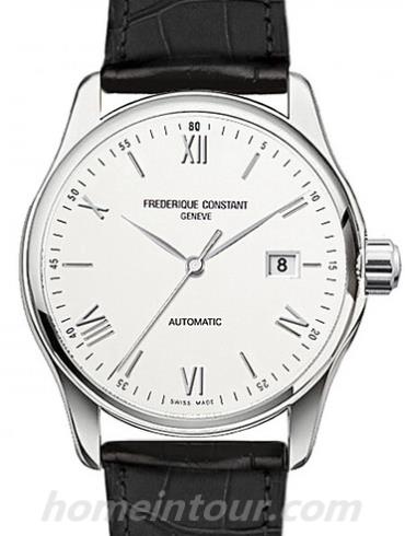 康斯登FC-303SN5B6男表焯见自动 Index Automatic系列-黑色表带/表径40mm