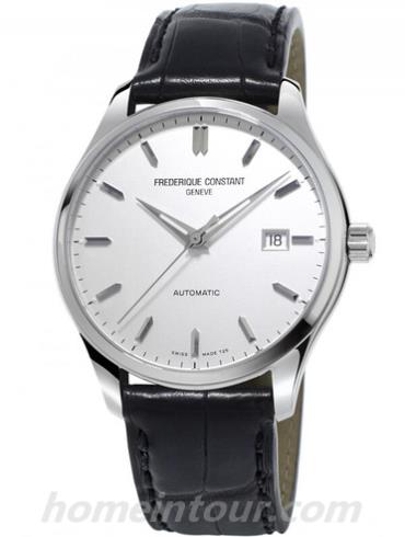 康斯登FC-303S5B6男表焯见自动 Index Automatic系列-黑色表带/表径40mm