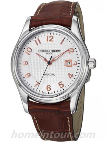 康斯登FC-303RV6B6男表Runabout赛艇系列-棕红色表带/表径43mm