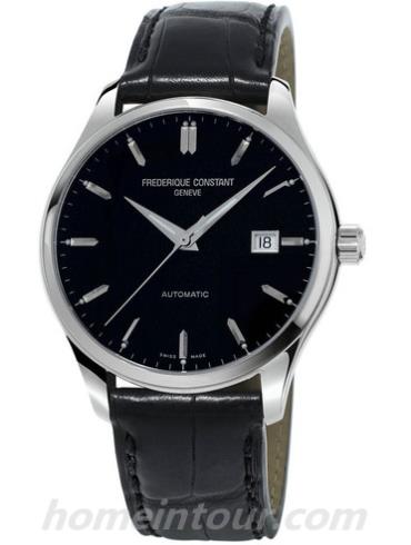 康斯登FC-303B5B6男表焯见自动 Index Automatic系列-黑色表带/表径40mm