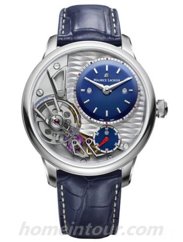 艾美MP6118-SS001-434-1男表匠心系列-蓝色表带/表径43mm