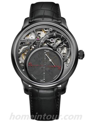 艾美MP6558-PVB01-092-1男表匠心系列-黑色表带/表径43mm