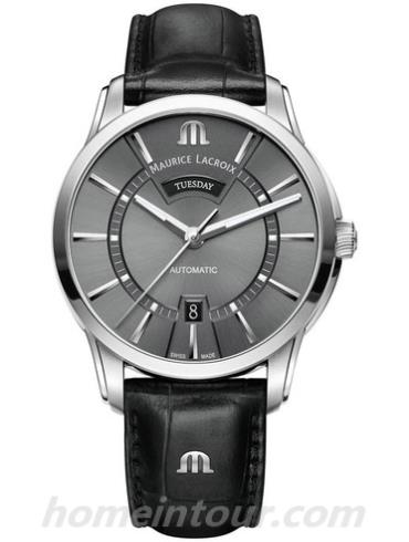 艾美PT6358_SS001_332_1男表奔涛系列-黑色表带/表径41mm