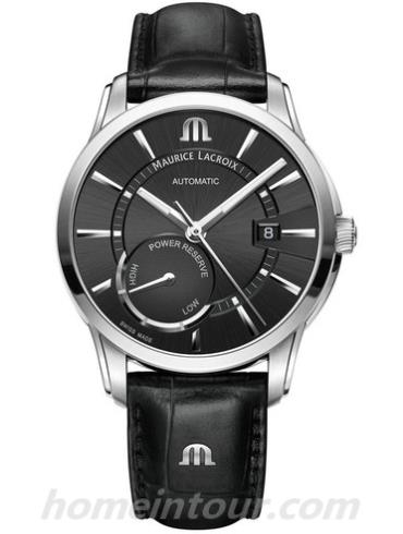 艾美PT6368_SS001_330_1男表奔涛系列-黑色表带/表径41mm