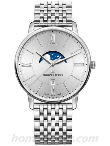 艾美EL1108_SS002_110_1男表Eliros系列-银色表带/表径40mm