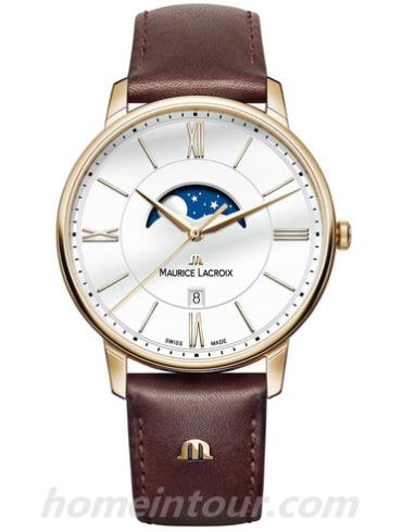 艾美EL1108_PVP01_112_1男表Eliros系列-酒红色表带/表径40mm