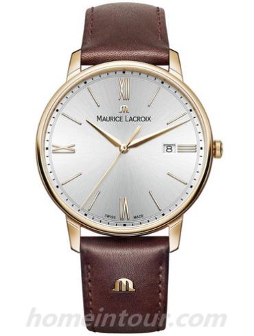 艾美EL1118_PVP01_111_1男表Eliros系列-酒红色表带/表径40mm