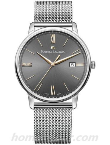 艾美EL1118_SS002_311_1男表Eliros系列-银色表带/表径40mm