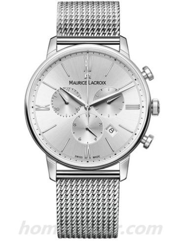 艾美EL1098_SS002_110_1男表Eliros系列-银色表带/表径40mm