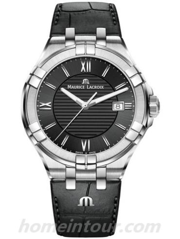 艾美AI1008_SS001_330_1男表Aikon系列-黑色表带/表径42mm