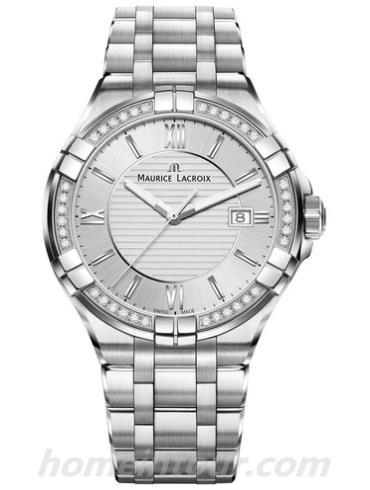 艾美AI1008_SD502_130_1男表Aikon系列-银色表带/表径42mm