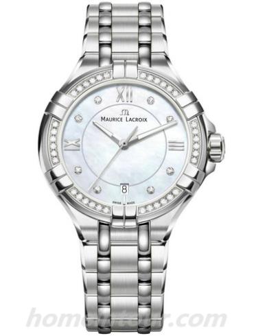 艾美AI1006_SD502_170_1女表Aikon系列-银色表带/表径35mm