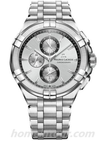 艾美AI1018_SS002_130_1男表Aikon系列-银色表带/表径44mm