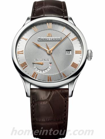 艾美MP6807-SS001-111男表匠心系列-棕色表带/表径40mm