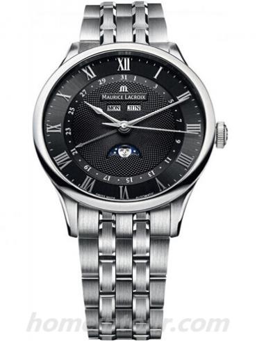 艾美MP6607-SS002-310男表匠心系列-银色表带/表径40mm