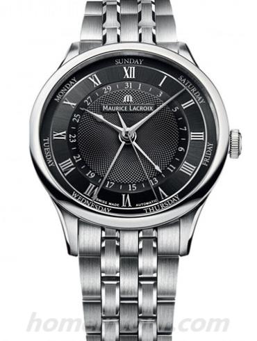 艾美MP6507-SS002-310男表匠心系列-银色表带/表径40mm