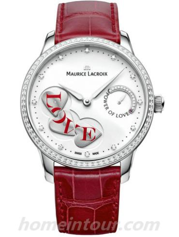 艾美MP7258-SD501-150女表匠心系列-红色表带/表径43mm