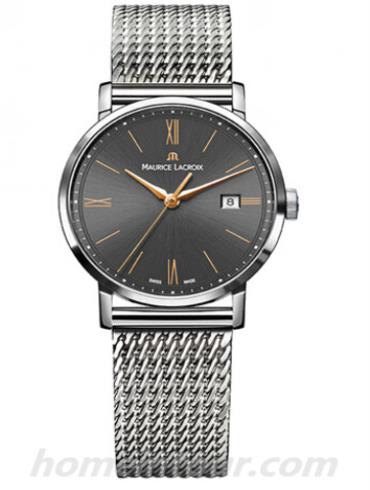 艾美EL1084-SS002-813女表Eliros系列-银色表带/表径30mm