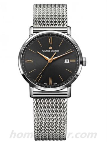 艾美EL1084-SS002-313女表Eliros系列-银色表带/表径30mm