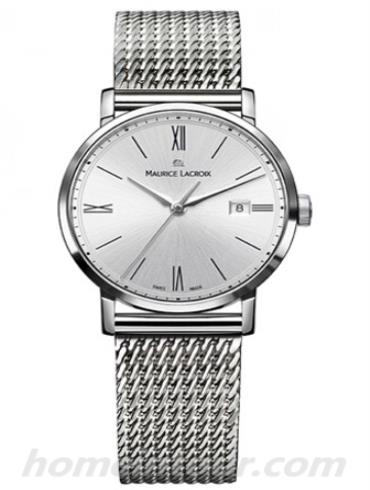 艾美EL1084-SS002-113女表Eliros系列-银色表带/表径30mm