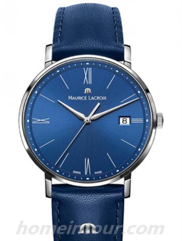 艾美EL1087-SS001-410男表Eliros系列-蓝色表带/表径38mm