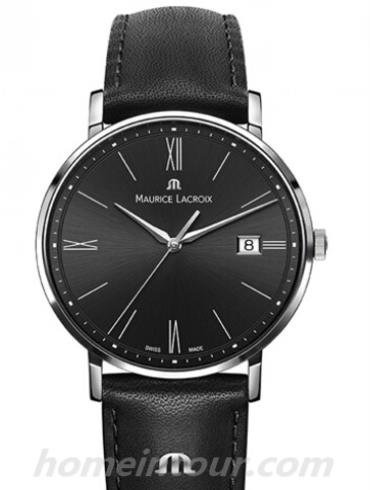 艾美EL1087-SS001-312男表Eliros系列-黑色表带/表径38mm