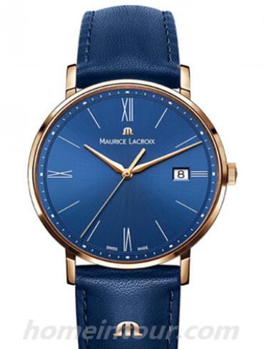 艾美EL1087-PVP01-410男表Eliros系列-蓝色表带/表径38mm