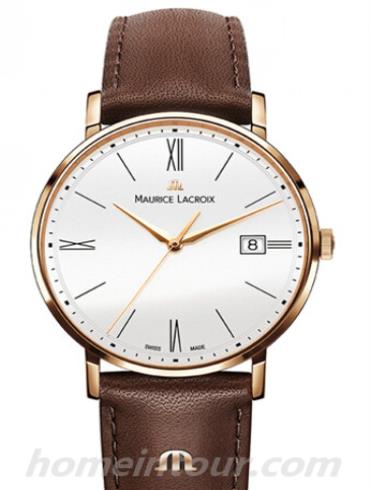 艾美EL1087-PVP01-111男表Eliros系列-棕色表带/表径38mm