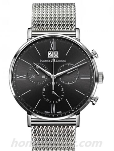 艾美EL1088-SS002-311男表Eliros系列-银色表带/表径40mm