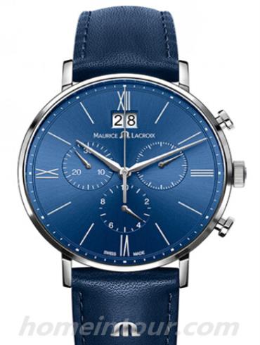 艾美EL1088-SS001-410男表Eliros系列-蓝色表带/表径40mm