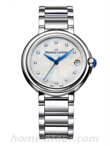 艾美FA1004-SS002-170女表FIABA系列-银色表带/表径32mm