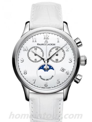 艾美LC1087-SS001-120女表典雅系列-白色表带/表径38mm